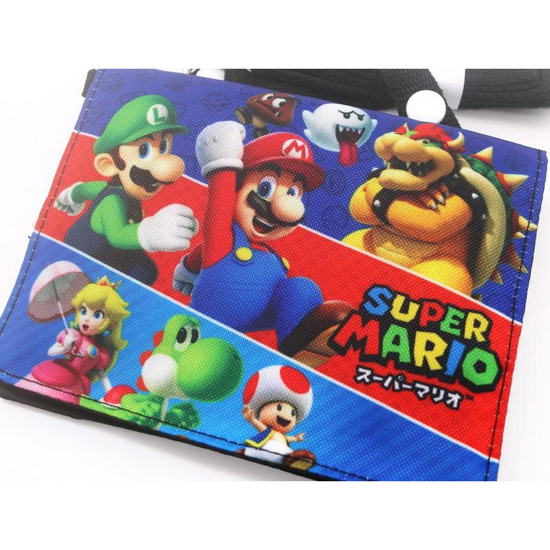 スーパーマリオ ショルダー付 ポケットポーチ マルチポシェット スーパーマリオ ショルダー付 ポケットポーチ マルチポシェット