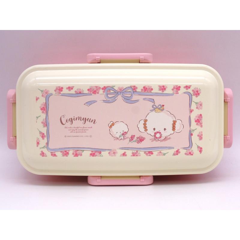 sanrio こぎみゅん ふわっと弁当箱 フラワーリース 530ml ランチ sanrio こぎみゅん ふわっと弁当箱 フラワーリース 530ml ランチ