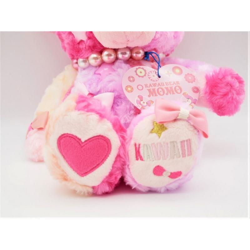 KAWAIIベア M モモ MOMO ぬいぐるみ テイクオフ くま ピンク KAWAIIベア M モモ MOMO ぬいぐるみ テイクオフ くま ピンク