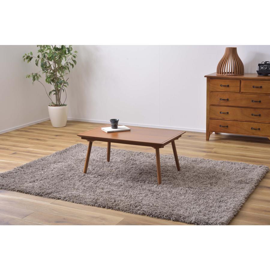 こたつ こたつテーブル コタツ コンパクト 長方形 80×50cm 石英管ヒーター 一人暮らし センターテーブル ローテーブル 工具不要 簡単組立 新生活の画像
