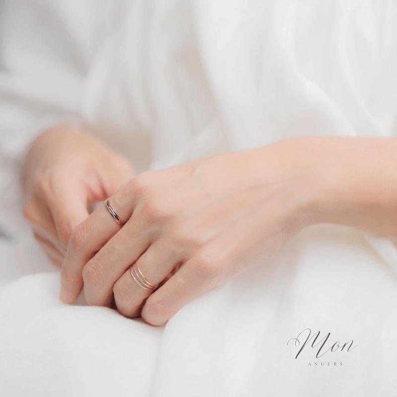 指輪 レディース メンズ リング 18金 K18 pt900 ゴールド プラチナ