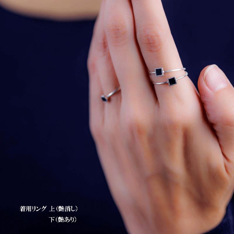 ナバホ『 Spencer』オニキス シルバーリング ヴィンテージ指輪 indian jewelry インディアンジュエリー ナバホ オニキス シルバー925