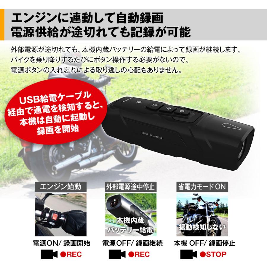 即納品】MAXWIN 正規品 2カメラ ウェアラブル ドライブレコーダー 軽量