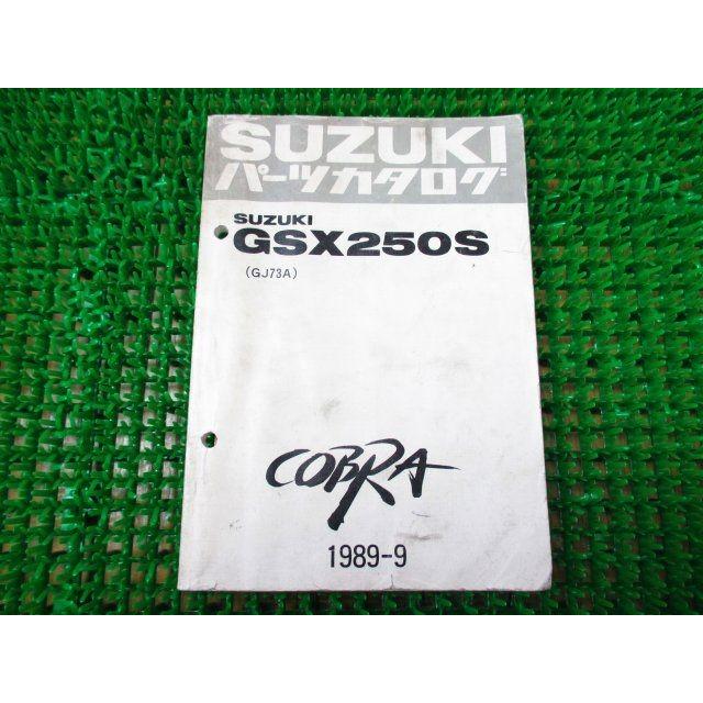 平SUZUKI GSX250E パーツカタログ スズキ GSX250E パーツカタログ - メルカリ