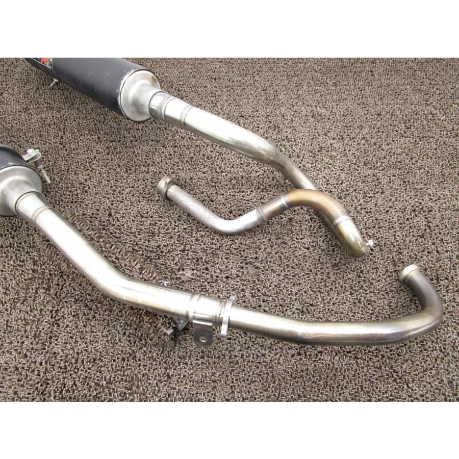 VTR250 社外 サンセイ製 マフラーサイレンサー 左右出し □k662 VTR250 社外 サンセイ製 マフラーサイレンサー 左右出し □k662