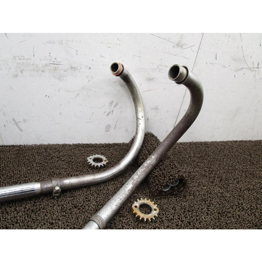 W1S マフラー サイレンサー左右 □o103！W1F カワサキ 【 W1E 】 : A