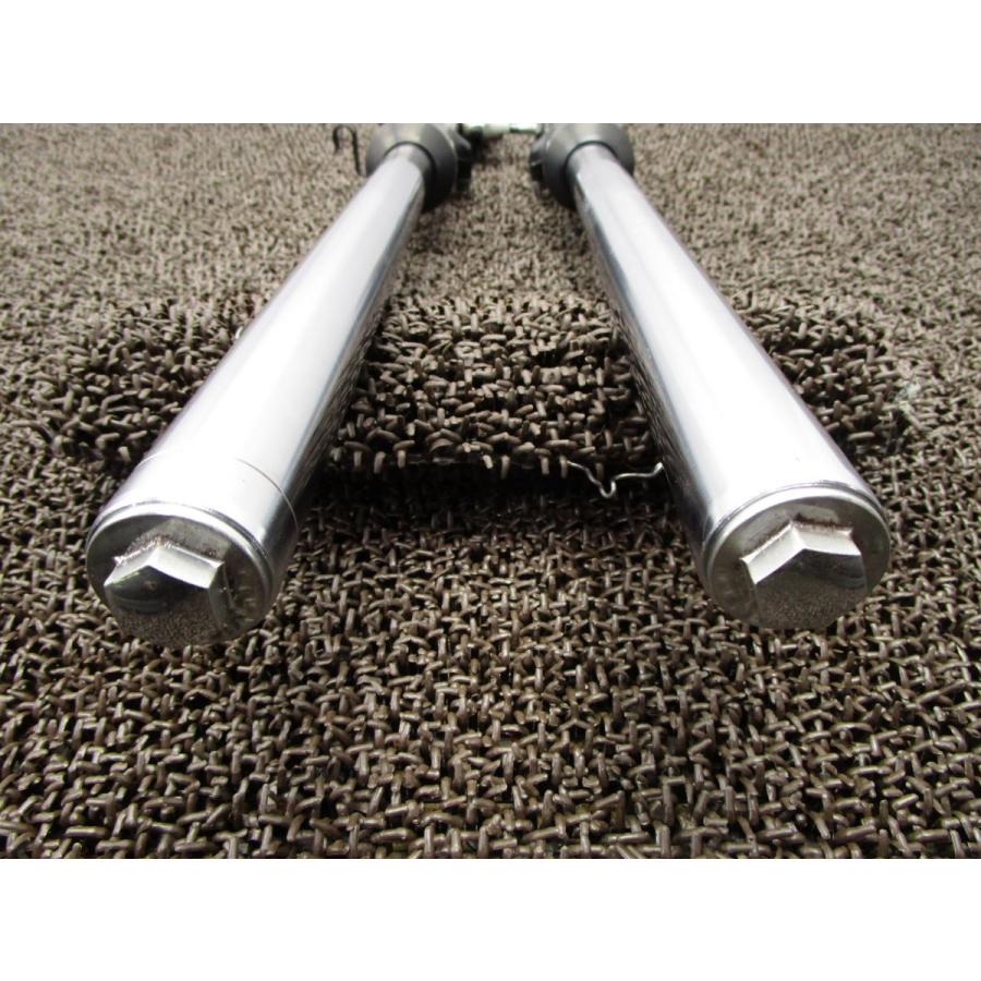 GSX400E フロントフォーク □x79！GK53CD スズキ 【 K504 】 動画有