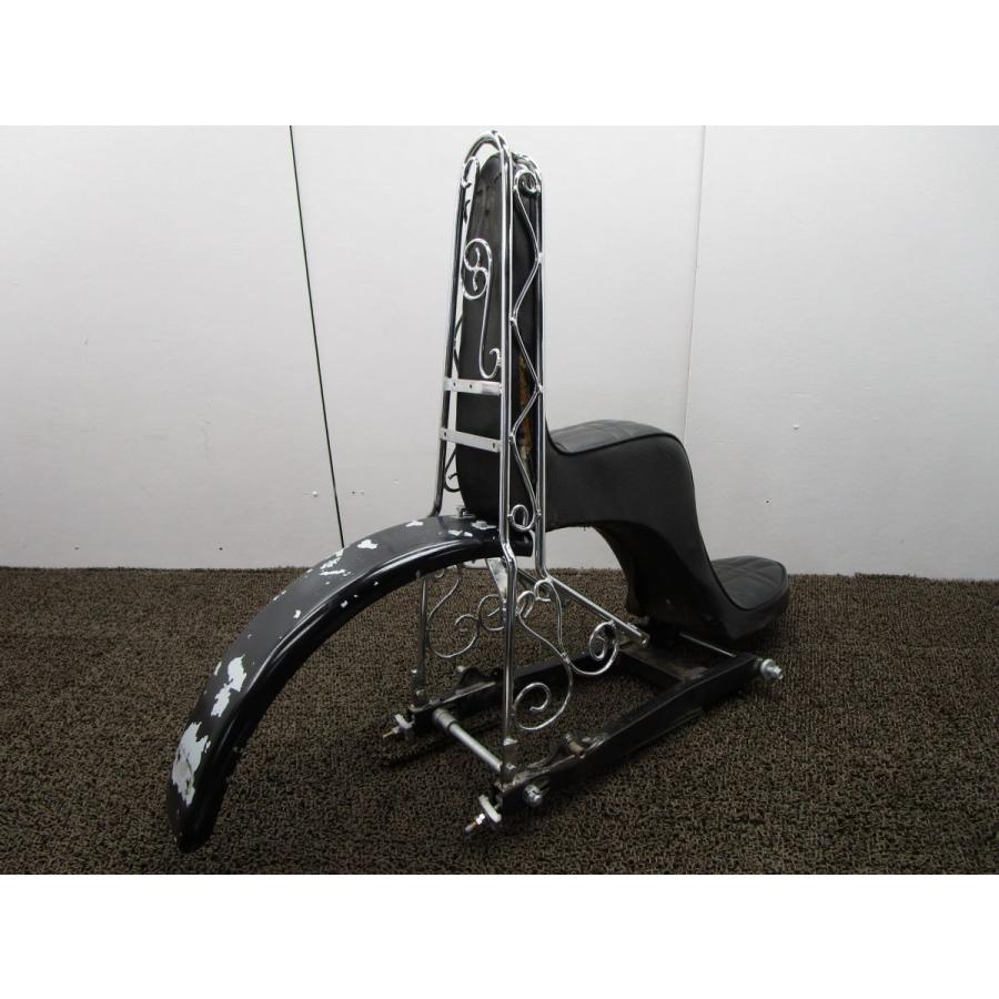 ビラーゴ250 社外 コブラシート リアフェンダー □A667 スイングアーム