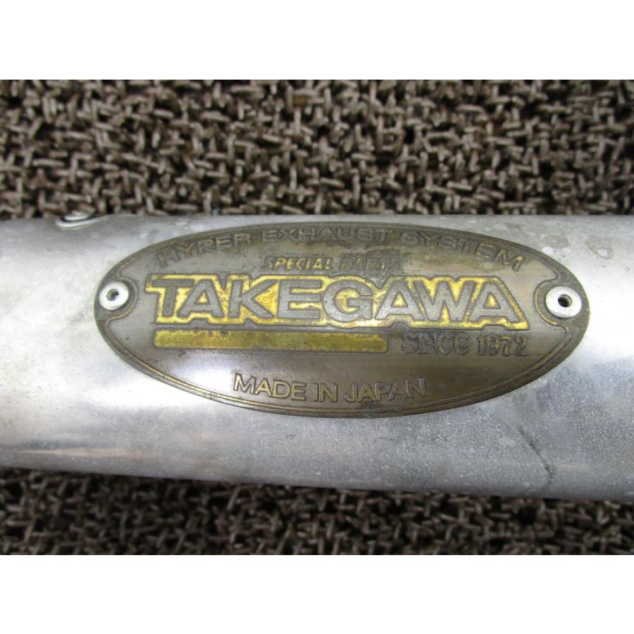 シャリー50 社外 タケガワ ダウンマフラー サイレンサー □D537！CF50 
