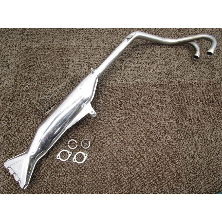 GB400TT 社外 フィッシュテール マフラー サイレンサー □J875！NC20