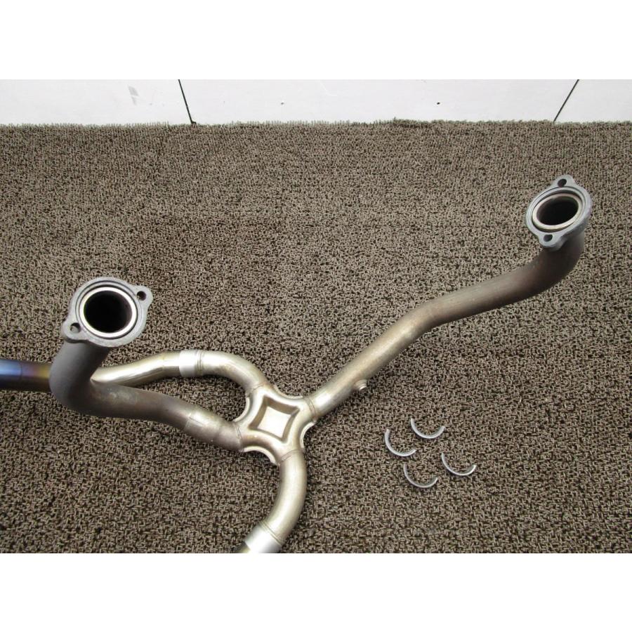 ドカティモンスター400社外マフラー。 ドカティモンスター400社外マフラー。