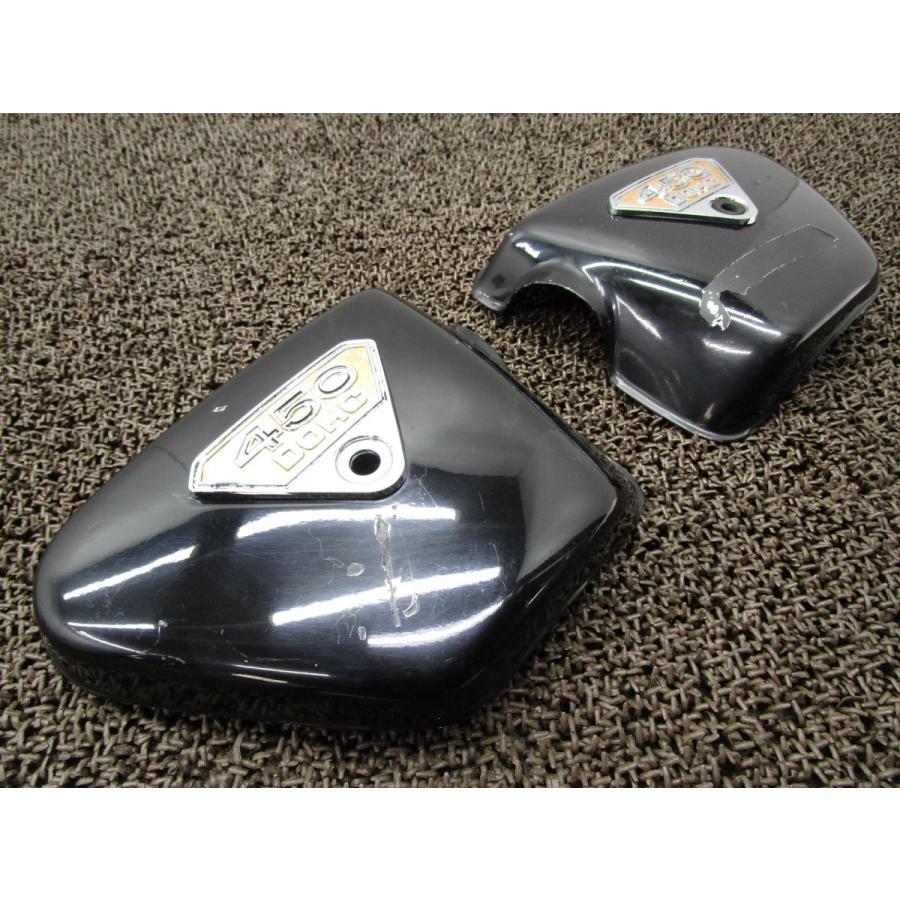 CB450 サイドカバー左右 △N26！CB450K1 ホンダ 【 CB450K1E 】 : A