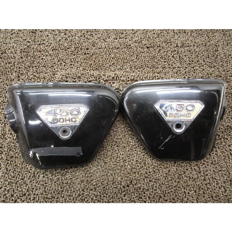 CB450 サイドカバー左右 △N26！CB450K1 ホンダ 【 CB450K1E 】 : A
