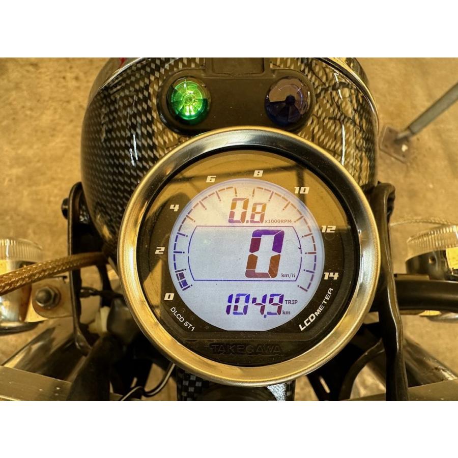 エイプape50ac16hc07メーターワンオフカスタム エイプ100エイプ