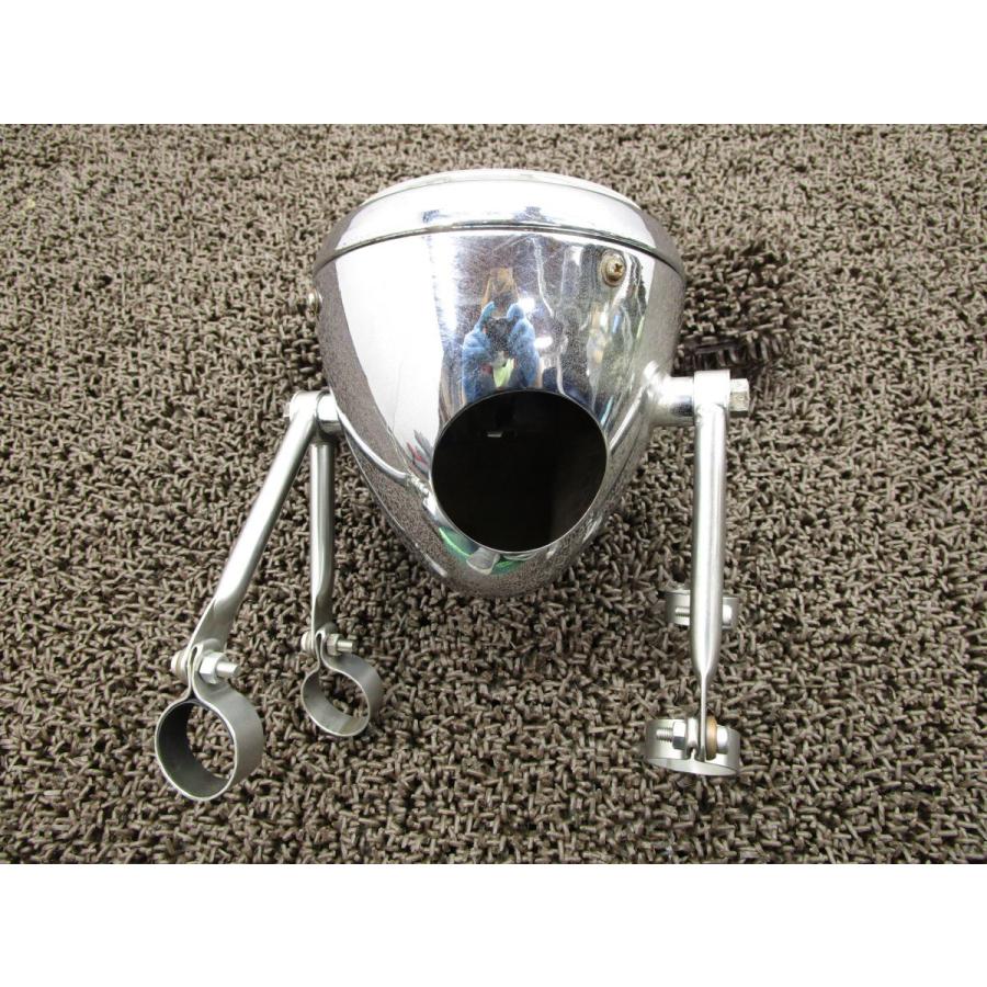 GB250クラブマン 社外 砲弾 ヘッドライト ステー △S25！MC10 カスタム