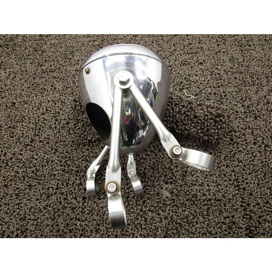 GB250クラブマン 社外 砲弾 ヘッドライト ステー △S25！MC10 カスタム