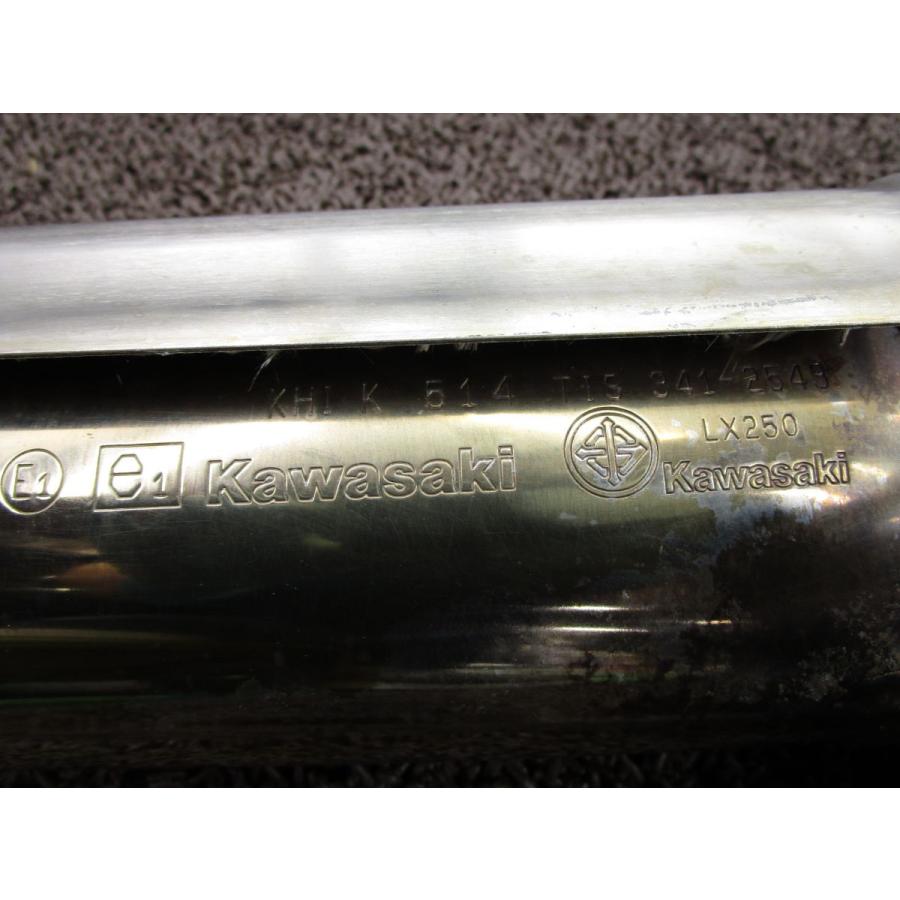 DトラッカーX マフラー サイレンサー □S688！LX250V カワサキ