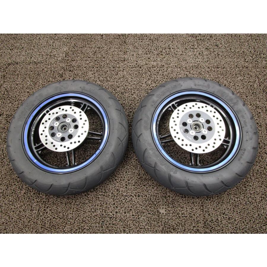 KSR110 フロントホイールセット　ブレーキディスク付 KSR110 フロントホイールセット ブレーキディスク付 - メルカリ