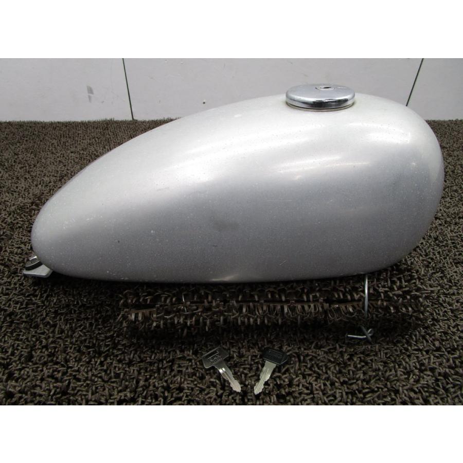 cm250t タンク CM250T 社外 ガソリンタンク アルミ □U127 フューエルコック！MC04