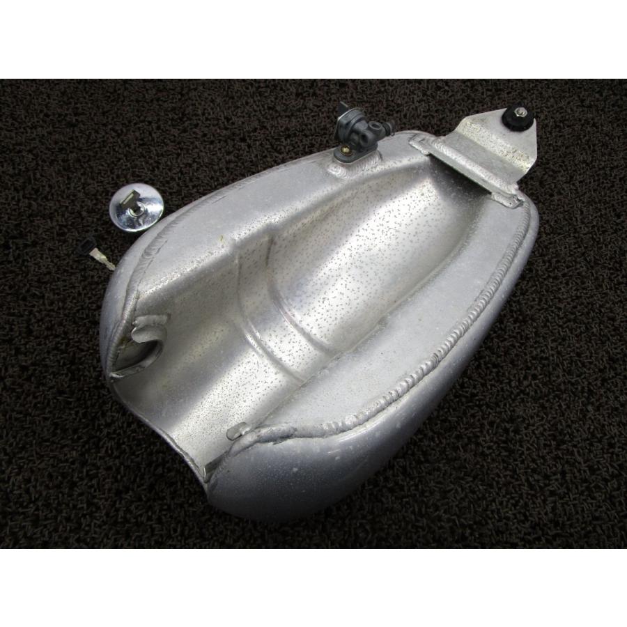 CM250T 社外 ガソリンタンク アルミ □U127 フューエルコック！MC04