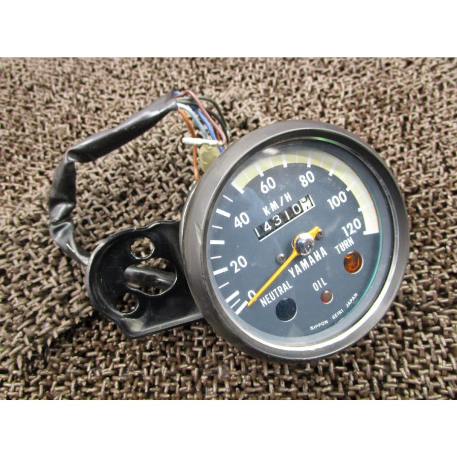 DT90 スピードメーター ○W523！429 ヤマハ 【 429 】 キャブ車 6V : A