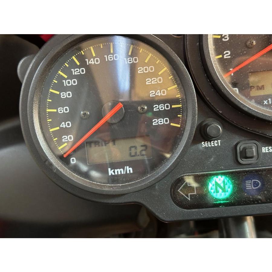 FZS1000 フェザー メーター スピード タコ 280Km ▲W482！ フューエル インジケーターランプ RN061 ヤマハ 【 N505E 】 FAZER キャブ車の画像