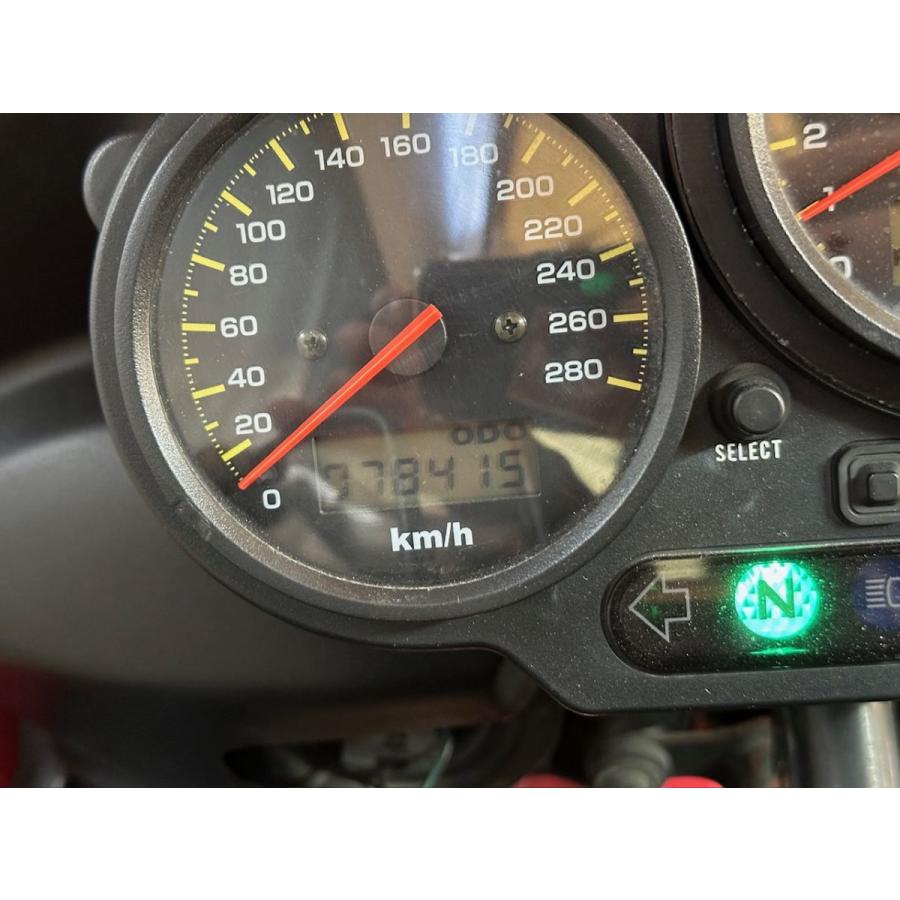 FZS1000 フェザー メーター スピード タコ 280Km ▲W482！ フューエル インジケーターランプ RN061 ヤマハ 【 N505E 】 FAZER キャブ車の画像