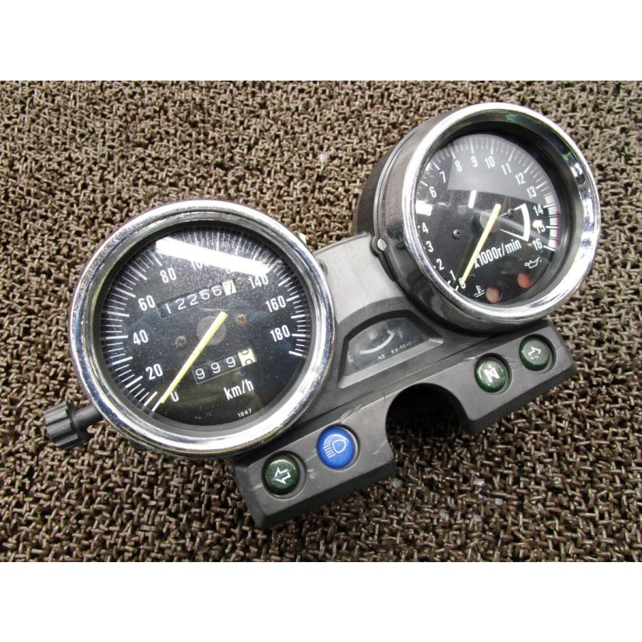 バリオス2　メーター　カワサキ バリオス バリオス2 メーター スピード タコ △X489 インジケーターランプ