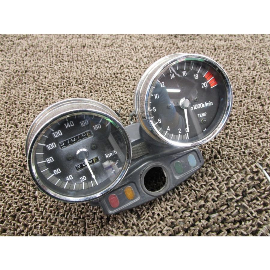 中古カワサキバリウスバイクメーター スピードメーター タコメーター バリオス メーター スピード タコ △Y94 インジケーターランプ！ZR250A