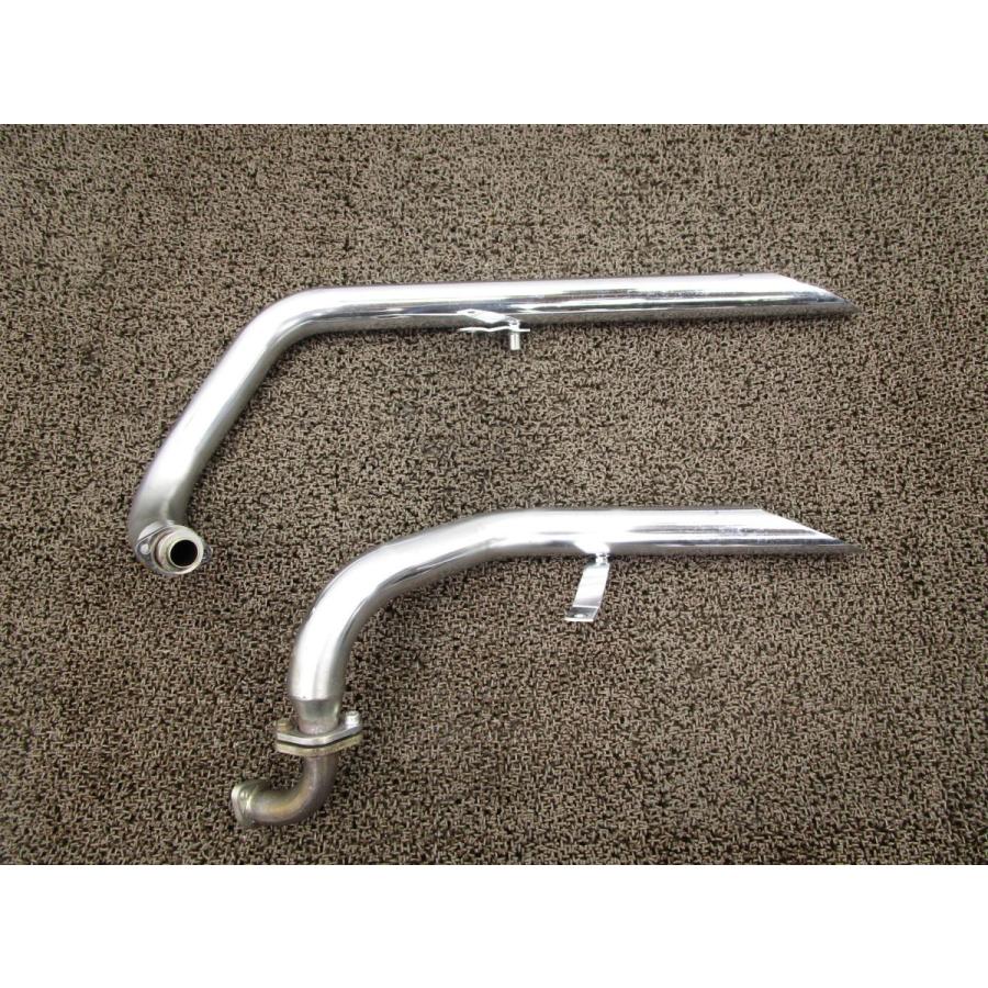 エリミネーター250V 社外 スラッシュカットマフラー □Y555