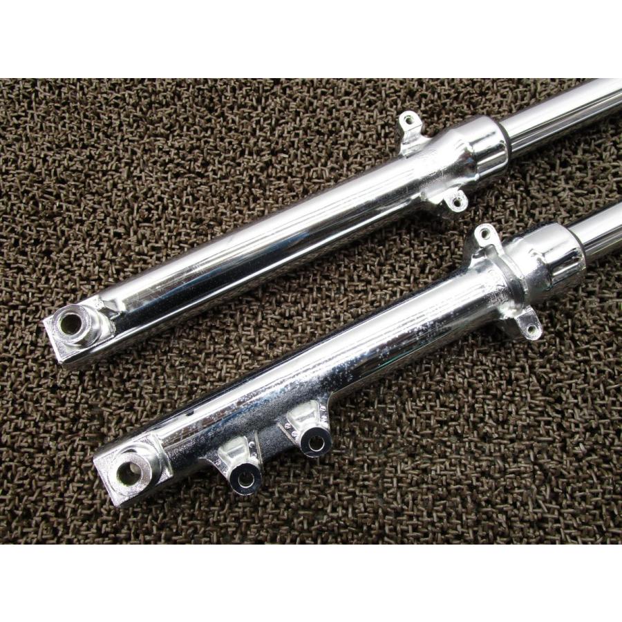 マグナ50 延長 フロントフォーク □A205 メッキ！AC13 ホンダ 【 AC09E
