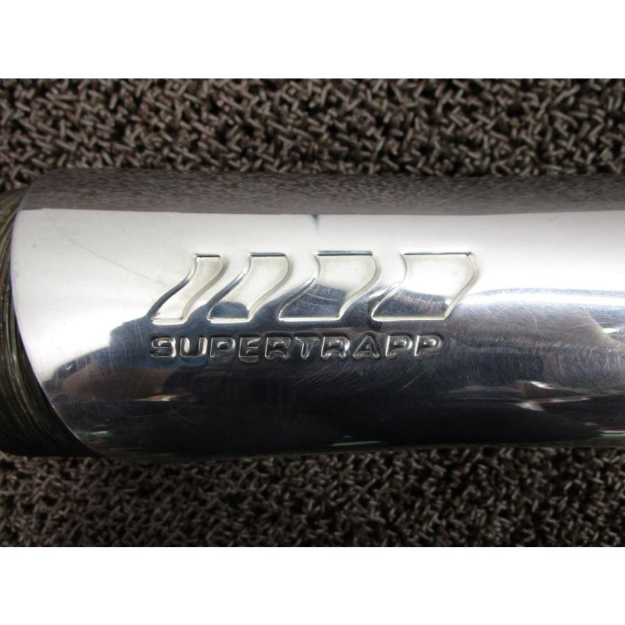 ドラッグスター400 スーパートラップマフラー ドラッグスター400クラシック 社外 SUPER TRAPP マフラー □A793