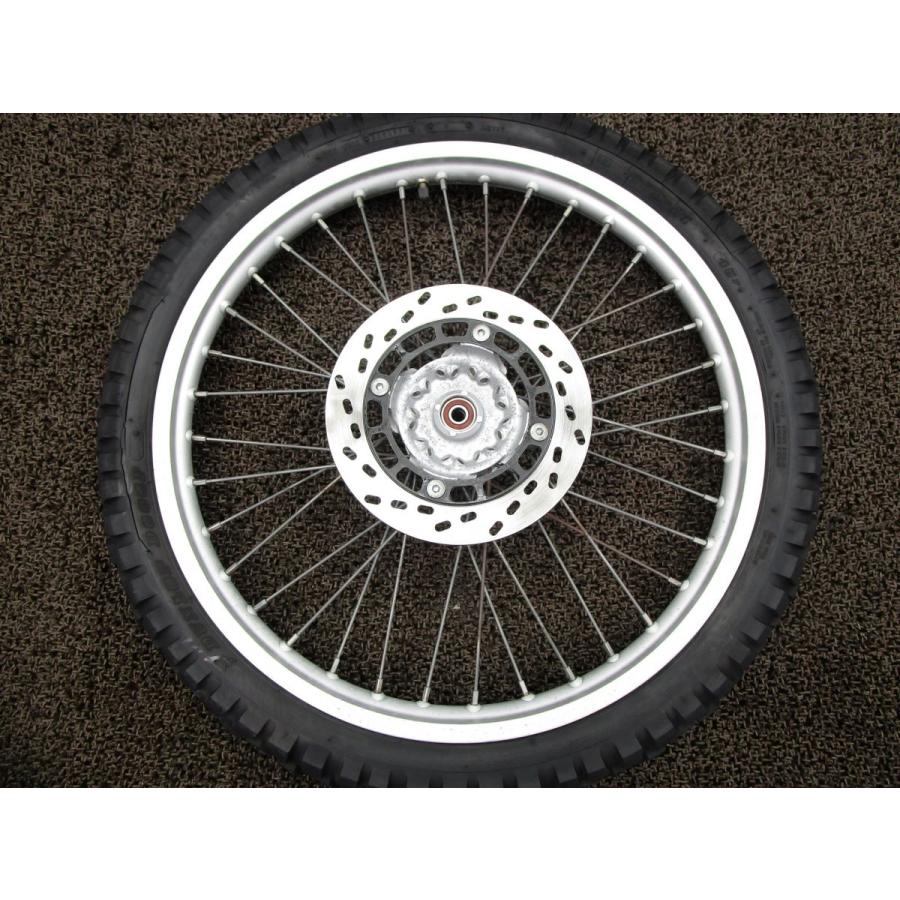 スズキジェベル200（SH42A）のフロントホイール ジェベル200 タカサゴ フロントホイール ディスク □A891！SH42A