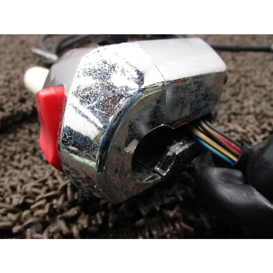 マジェスティ250C ハンドルスイッチ 左右 スロットル △A2558！ メッキ