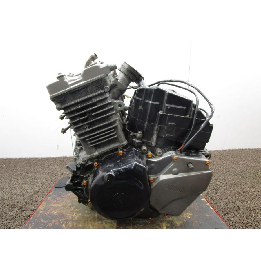 TRX850 エンジン 9800Km ▽A4016！4NX 始動確認済み OH素材に ヤマハ