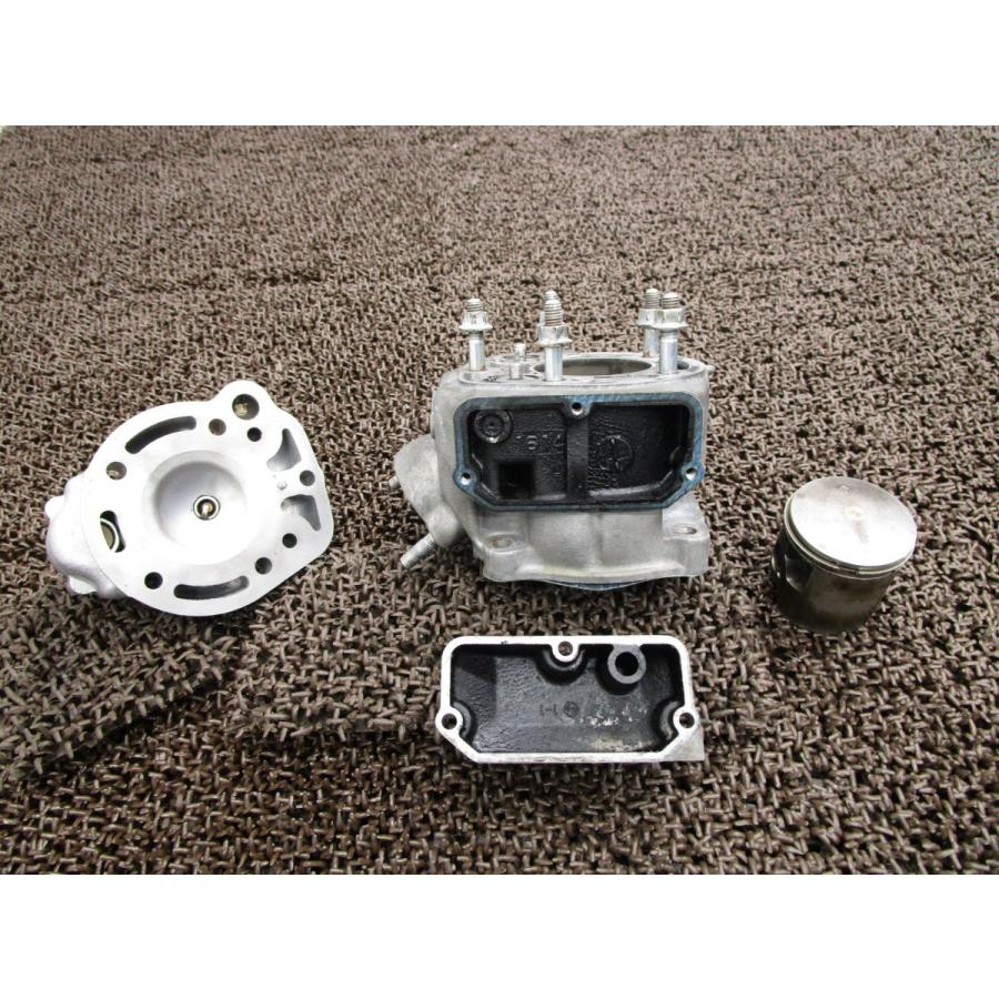 KDX125SR シリンダー ピストン シリンダーヘッド △A5217