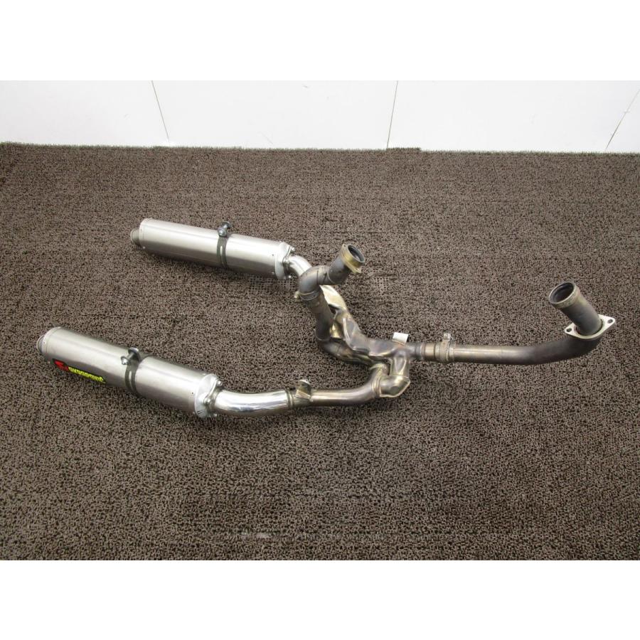 SV1000S 社外 AKRAPOVIC マフラー サイレンサー □A7202！VT54A