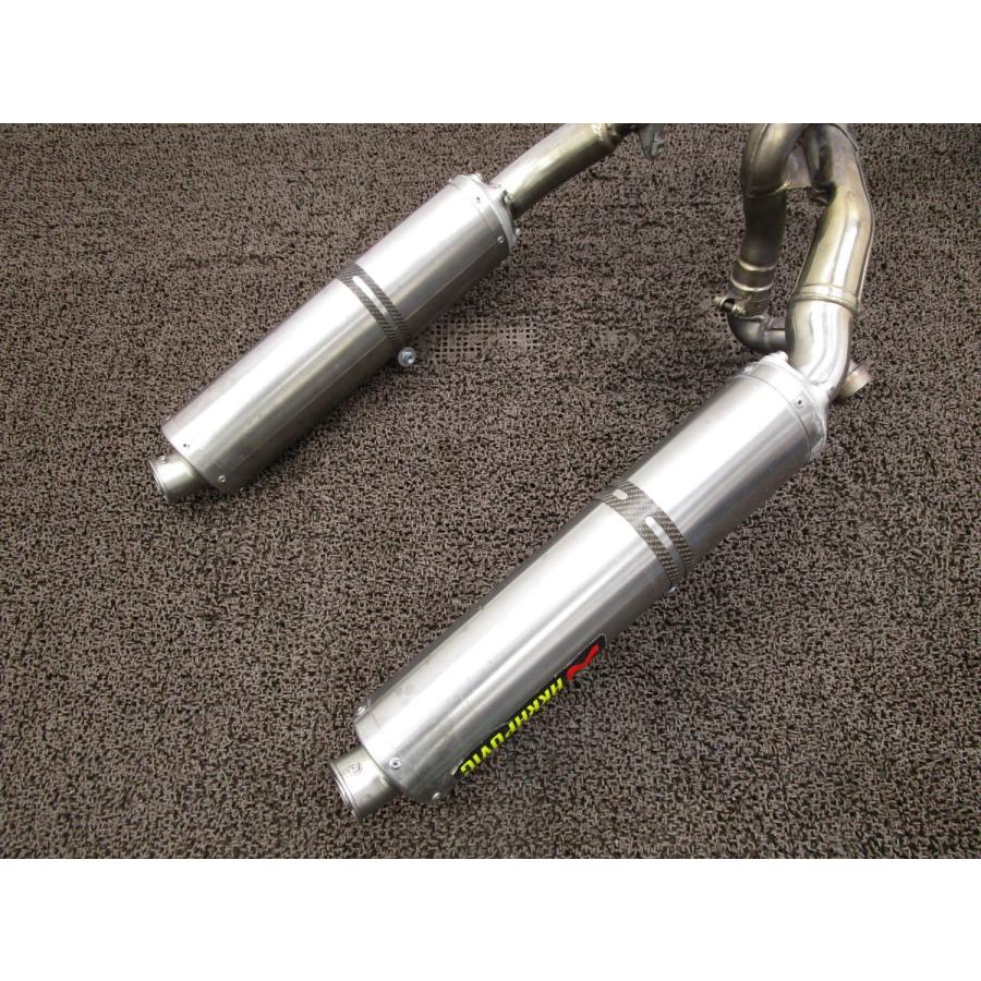 SV1000S 社外 AKRAPOVIC マフラー サイレンサー □A7202！VT54A