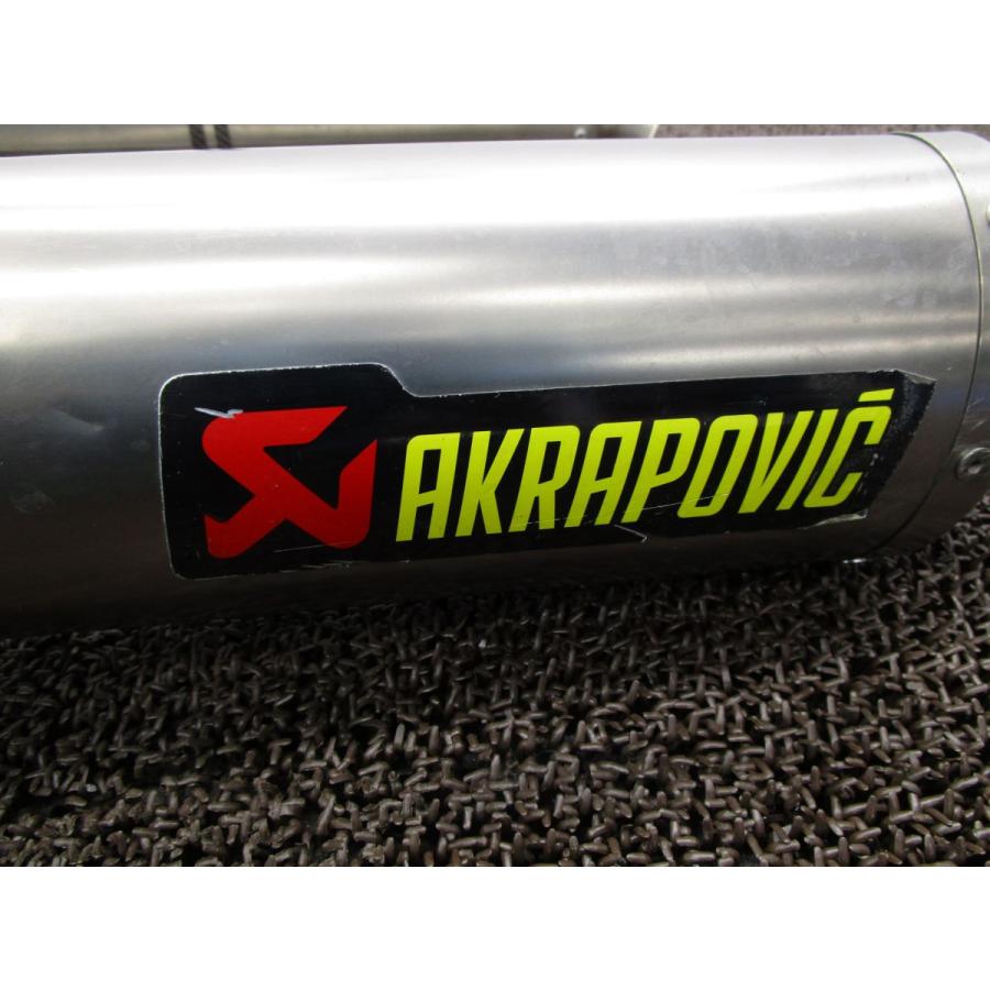 SV1000S 社外 AKRAPOVIC マフラー サイレンサー □A7202！VT54A