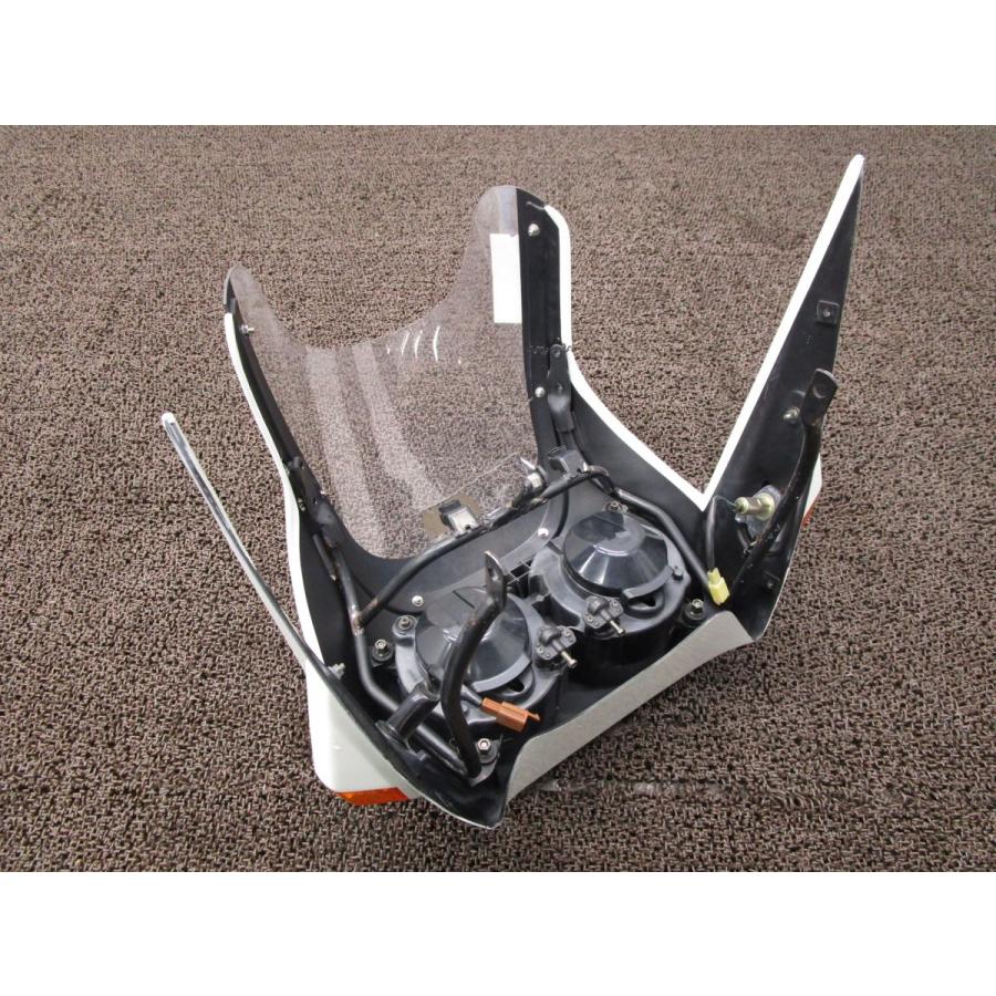 FZR250 カウル　ヘッドライト FZR250 アッパーカウル スクリーン ヘッドライト □A9159！ウインカー