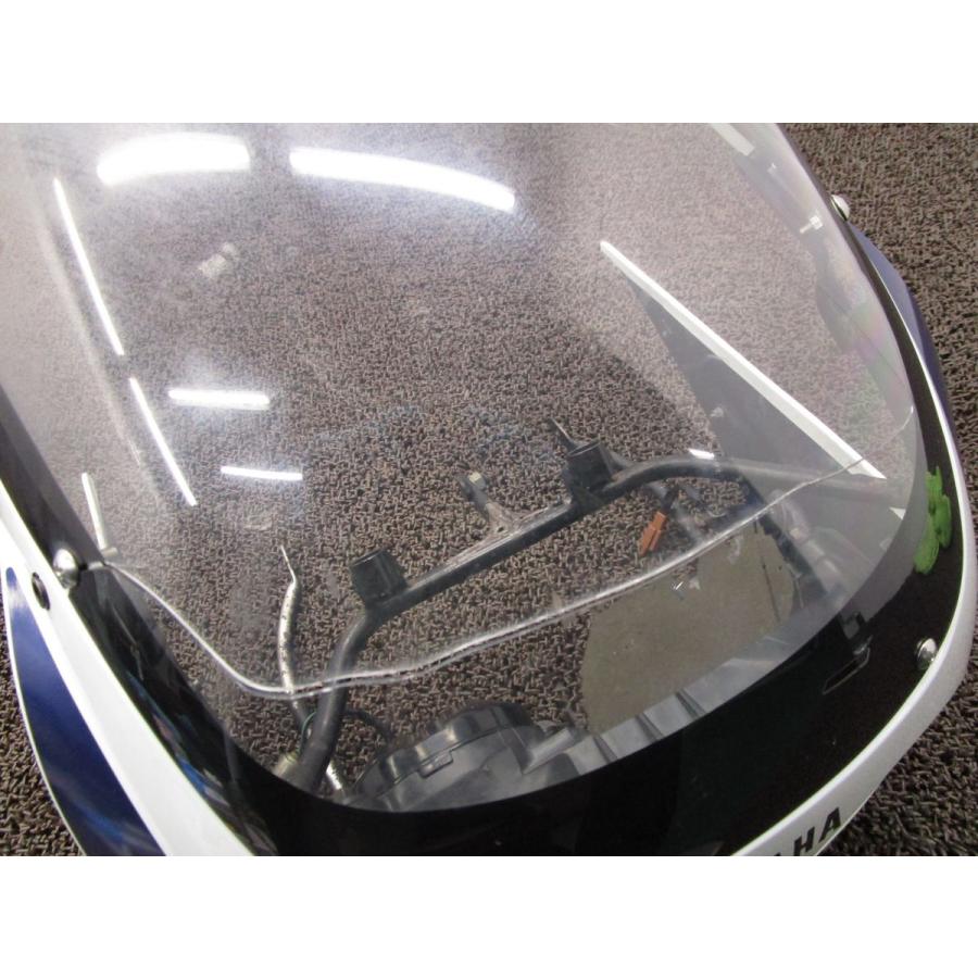 FZR250 アッパーカウル スクリーン ヘッドライト □A9159！ウインカー