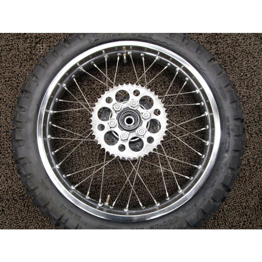 DT125 TAKASAGO リアホイール ブレーキドラム □B57！ スプロケット