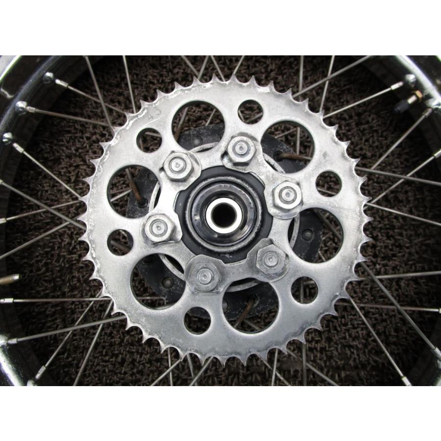 DT125 TAKASAGO リアホイール ブレーキドラム □B57！ スプロケット