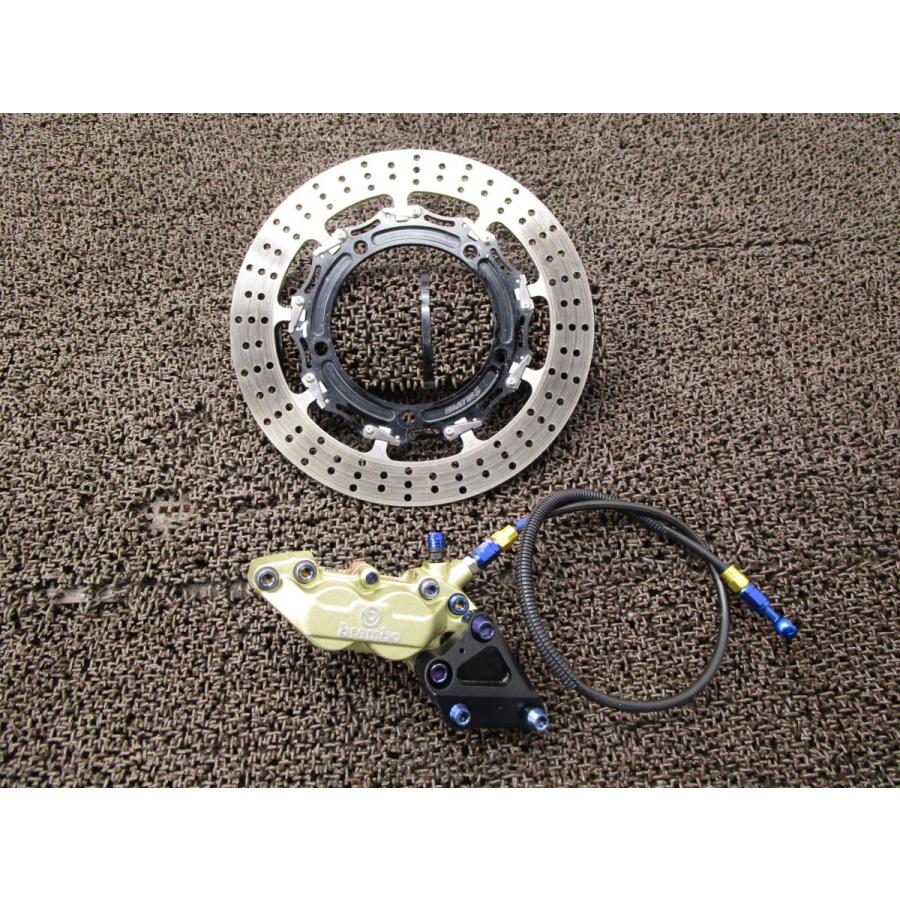 ニンジャ250 フロントキャリパー ディスク BREMBO △B383！EX250L