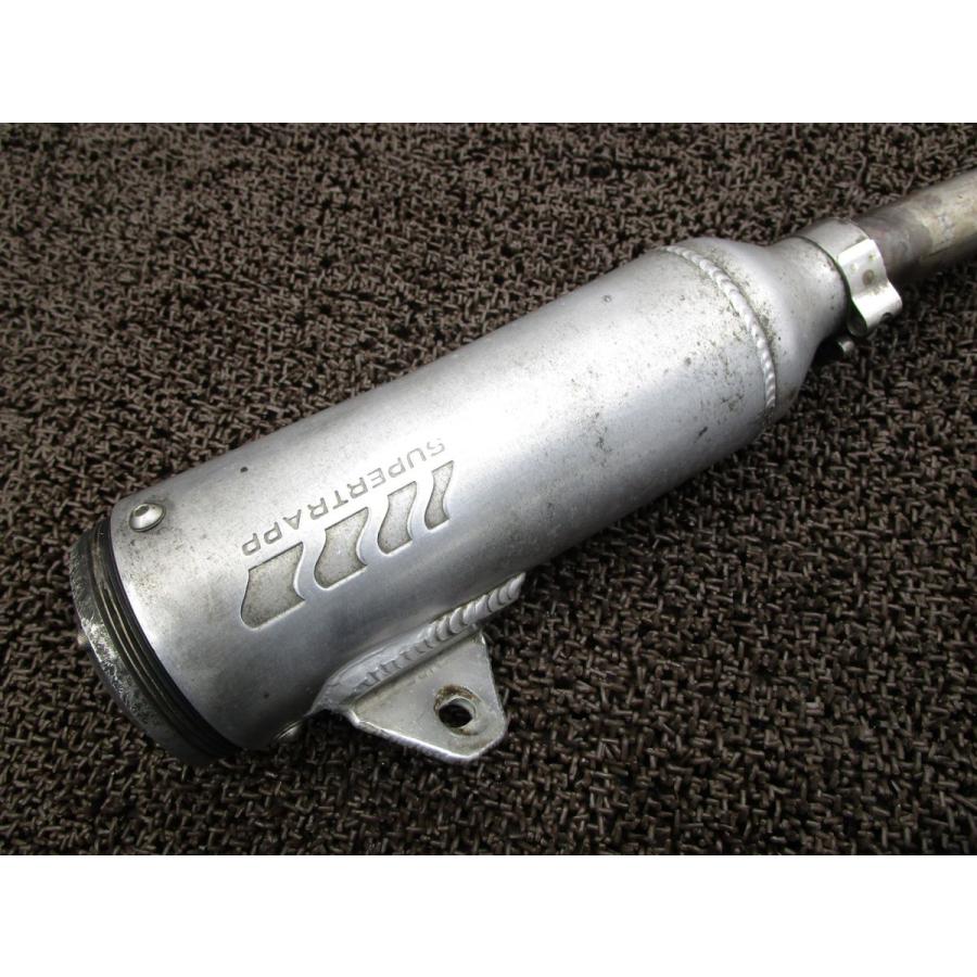 シ*0様 スーパートラップ サイレンサー ハーレー等カスタム素材 TW225 社外 スーパートラップ マフラー サイレンサー □B3840！SUPER