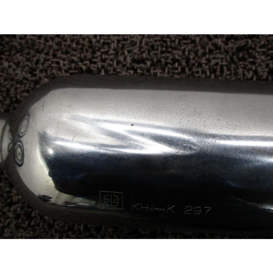 エストレヤ マフラー サイレンサー KHI K297 □B6326！BJ250A カワサキ