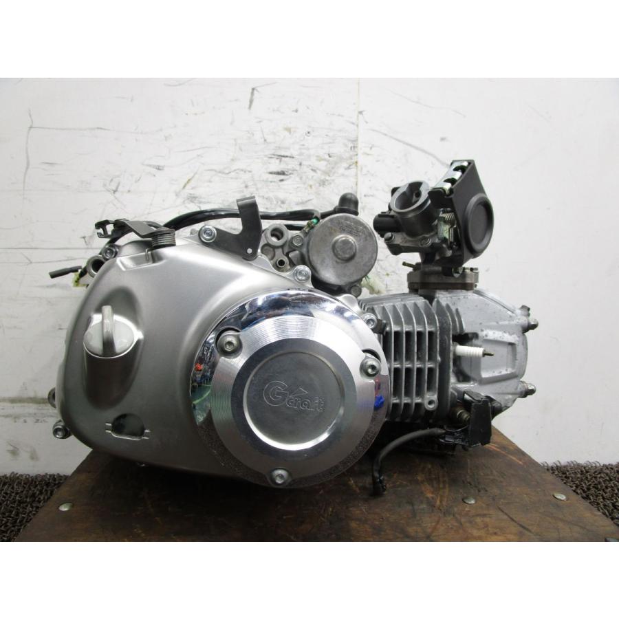 モンキー125 エンジン スロットルボディ 453Km■B6978！Gクラフト カバー JB02 始動確認済 OH素材に ホンダ 【 JB02E 】 FI 動画有の画像