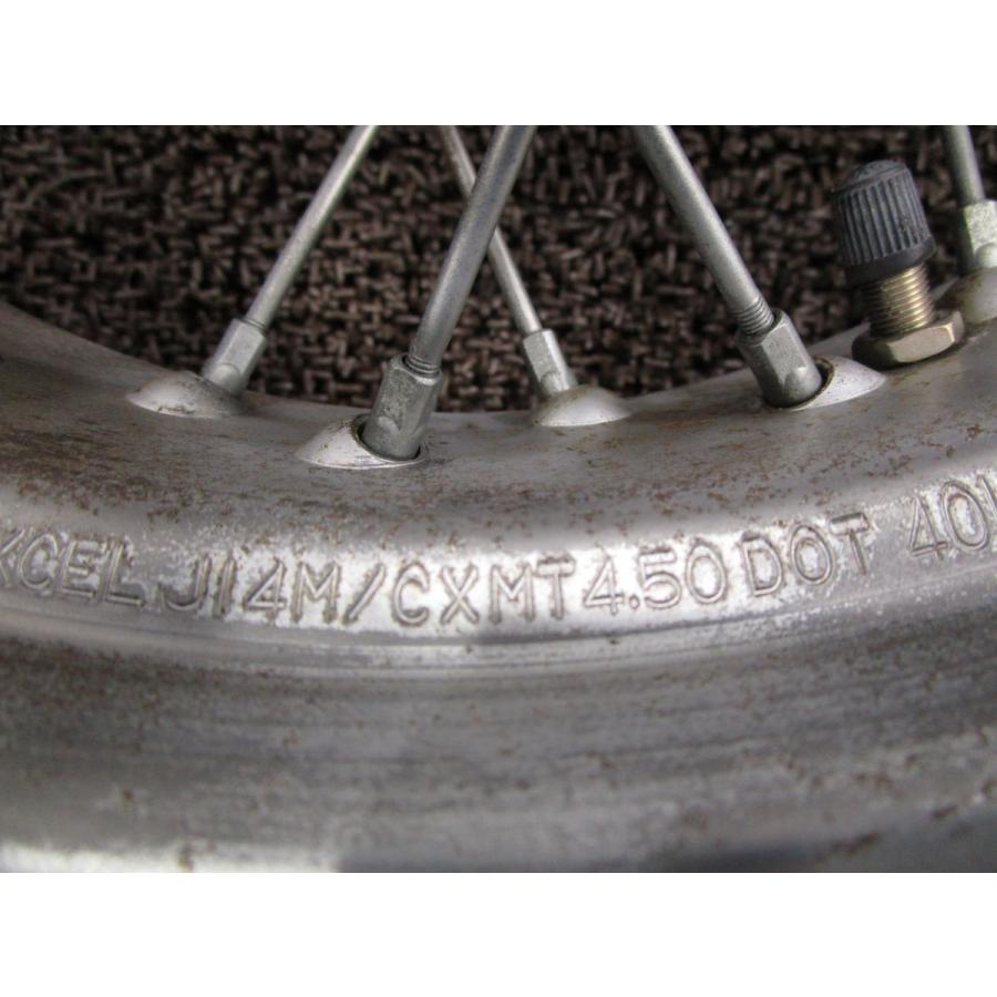 バンバン200 フロントホイール ディスク 太足 □B7187！アクスル