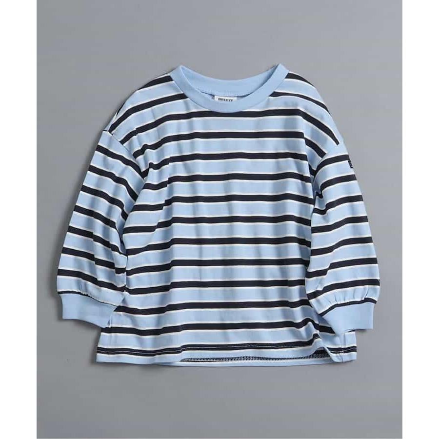 無地・ボーダーTシャツ　BREEZE J106926　サックス | 