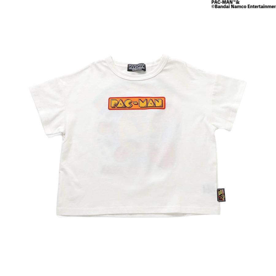 パックマンコラボTシャツ BREEZE J307666 ブラック オフホワイト